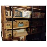 Clean used various canning jars