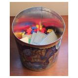 Large Tin of Legos