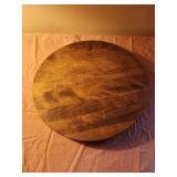 16" diameter wooden lazy susan