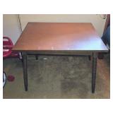 Wood Side Table 30"L 24"W 21"T