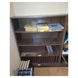 Wooden Bookcase #2 - 38"W 11ï¿½"D 48"T (Contents