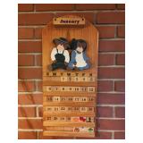 11x23 wooden calender