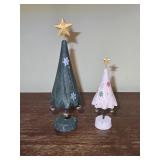 Handmade Wooden Christmas Trees 6ï¿½" & 10"