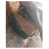 Partial bale of Alfalfa