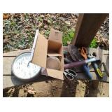 Hammer, hand trowel and more.....