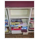 Wooden Shelves 24ï¿½"W 11"D 37"T (contents not