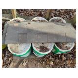 Singles. Approximately 10 pieces 38.5 x 13