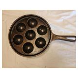 Cast Iron Danish Aebleskiver Pan
