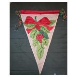 Christmas Flag 33"w 39"t