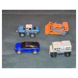 4 Matchbox Cars