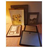 Large picture frames and art work
