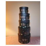 Bobs boxes primitive decor nesting boxes nativity