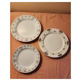 Vintage China floral plates 3