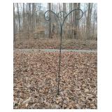 Double shepherds hook 60" tall