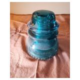 Hemingray 42 aqua glass insulater usa