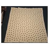 Yellow Baby Blanket w/ Bears 38"x 38"
