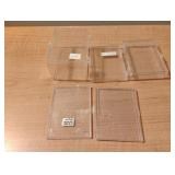 Collectors cards plastic cases