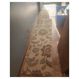 Hall runner and entry rug