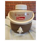 VINTAGE COLEMAN 1 Gallon Tan / Brown PICNIC Water