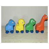 Vtg Little Tikes Wagon-N-Friends