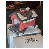 Heritage Village Collection "Red Covered Bridge"