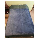 Blue Polyester Blanket 63"x 50"