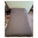 Large Gray Fleece Blanket 96"x66"