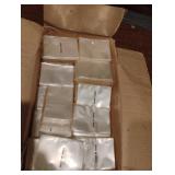 Flimsy plastic collector card protectors. Partial