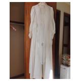 Vintage wedding dress with veil