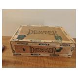 Dexter R.G. Sullivan cigar box with small wood