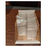 Hard plastic collector card protectors