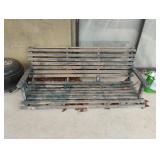 Wood swing 57 x 20 x 26 with chains