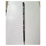 Vintage Wooden Handcarved Cane / Pool Stick 35ï¿½"