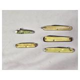 5 Vintage Knives