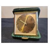 Rensie Germany 7 Jewel Travel Alarm Clock Vintage