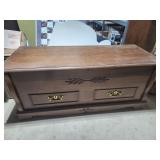 50x22x20 cedar chest vintage with key