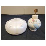 Vintage Irice Perfume Bottle Porcelain Hand