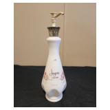 Vintage White Milk Glass Roses Rose Accent