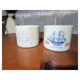 Vintage old spice shave cup
