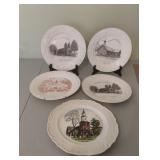 Vintage collectors Church plates