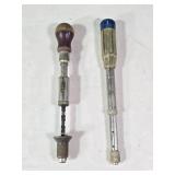 2 Vintage SpirL Ratcheting Screwdrivers