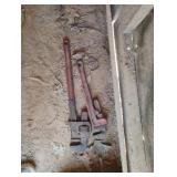 Pipe wrenches 18" and 24"