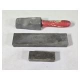 3 Vintage Knife Sharpening Stones