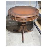 Vintage Round Parlor Table 28" W 28" T