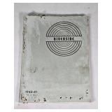 Vintage 1940-41 Riverside Yearbook (Poor