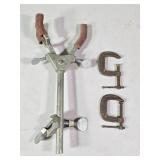 Fisher Castaloy Clamp-Mount & 2 C-Clamps 2?"