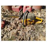 Poulan PP4218 Pro 42cc chainsaw. Has compression