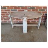 Wood table 32 x 18 x 18