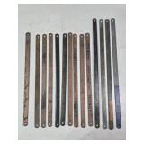 14 Hack Saw Blades 10" & 12"