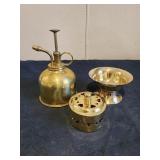 Vintage Pump Can Thumb Spritzer Brass Oil Pump,